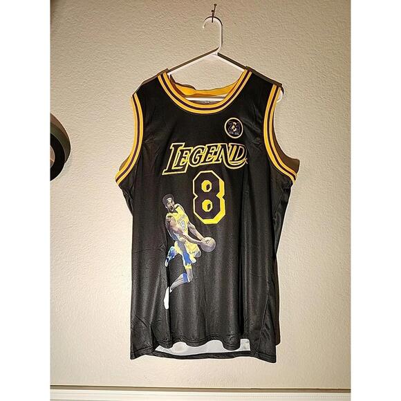 🔥Kobe Bryant Jersey Legend Black Mamba Forever #8 And #24🔥 - Picture 1 of 7